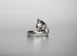 Cat Mask Skull Ring