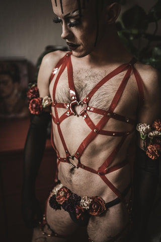 Dirty Heart - Full Body Harness
