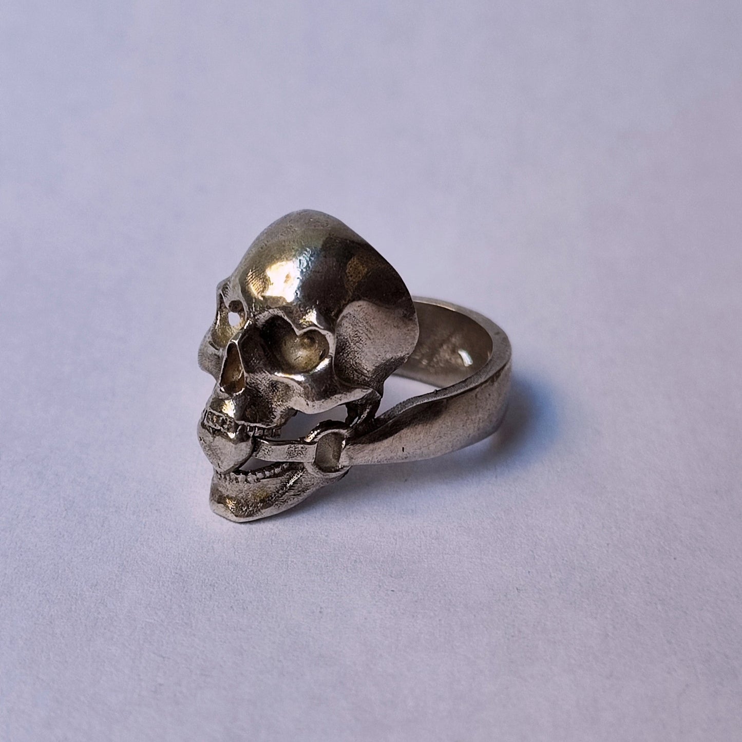 Lover's Ballgag Skull Ring