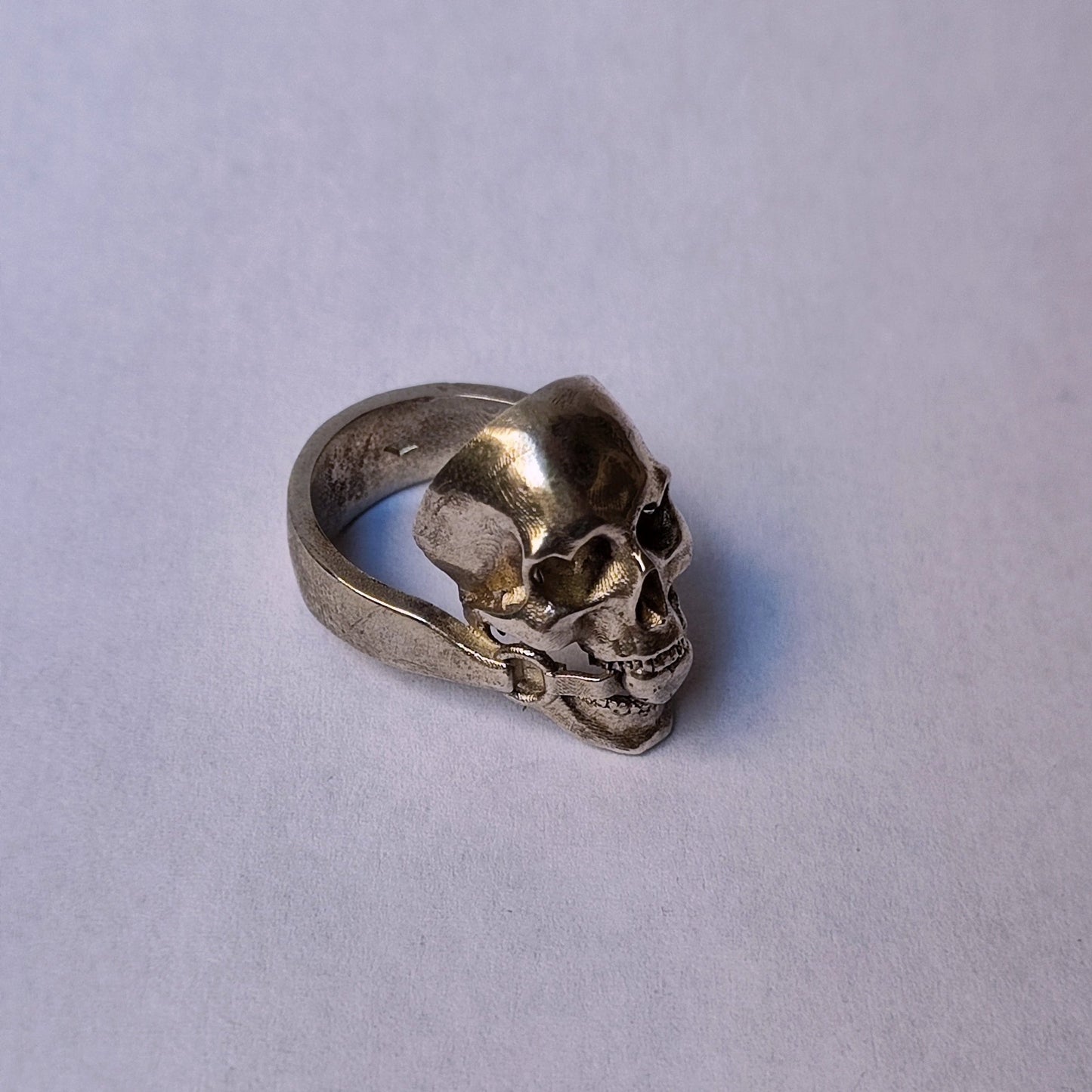 Lover's Ballgag Skull Ring
