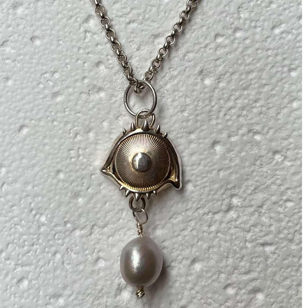 Tear Drop Eye Pendant