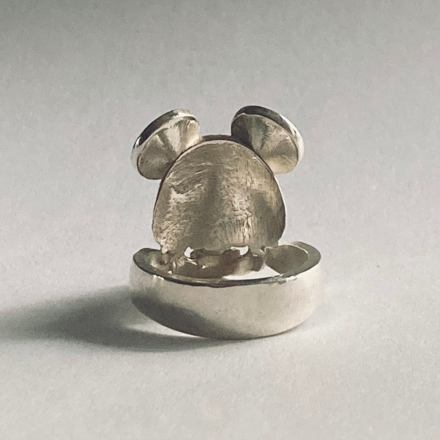 Gagged Mouse Skull Ring