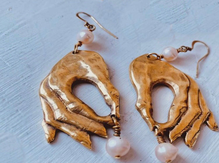 Hand Earrings