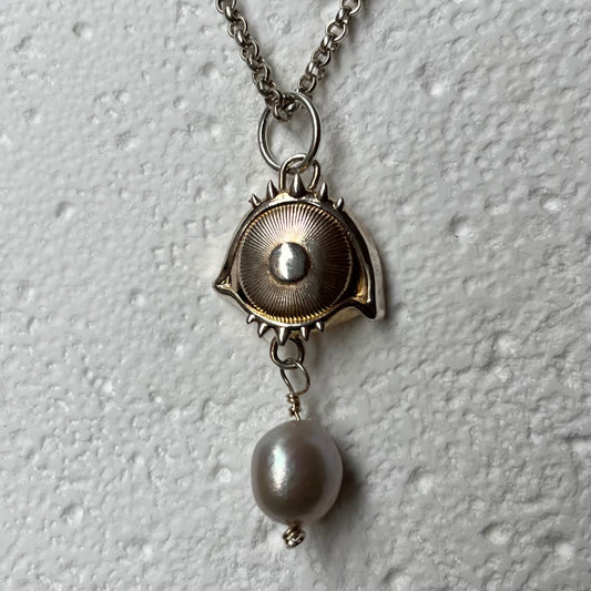 Tear DropnEye Pendant