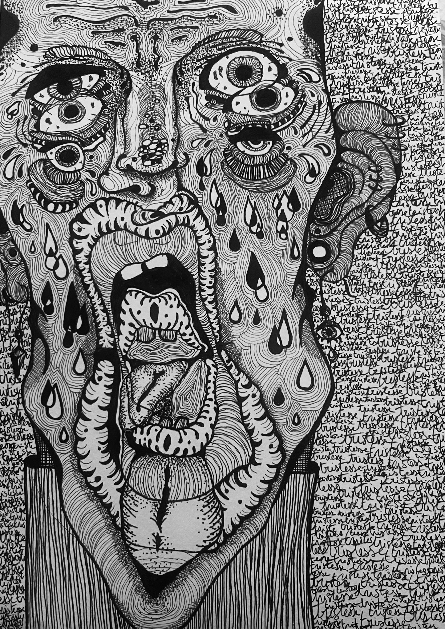 Print "Tristesse"